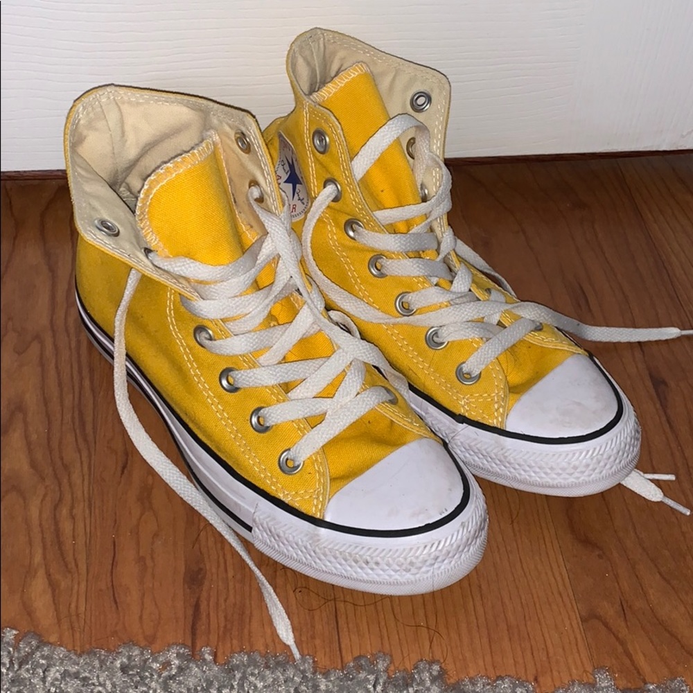 Converse All-Star High Tops (Yellow)